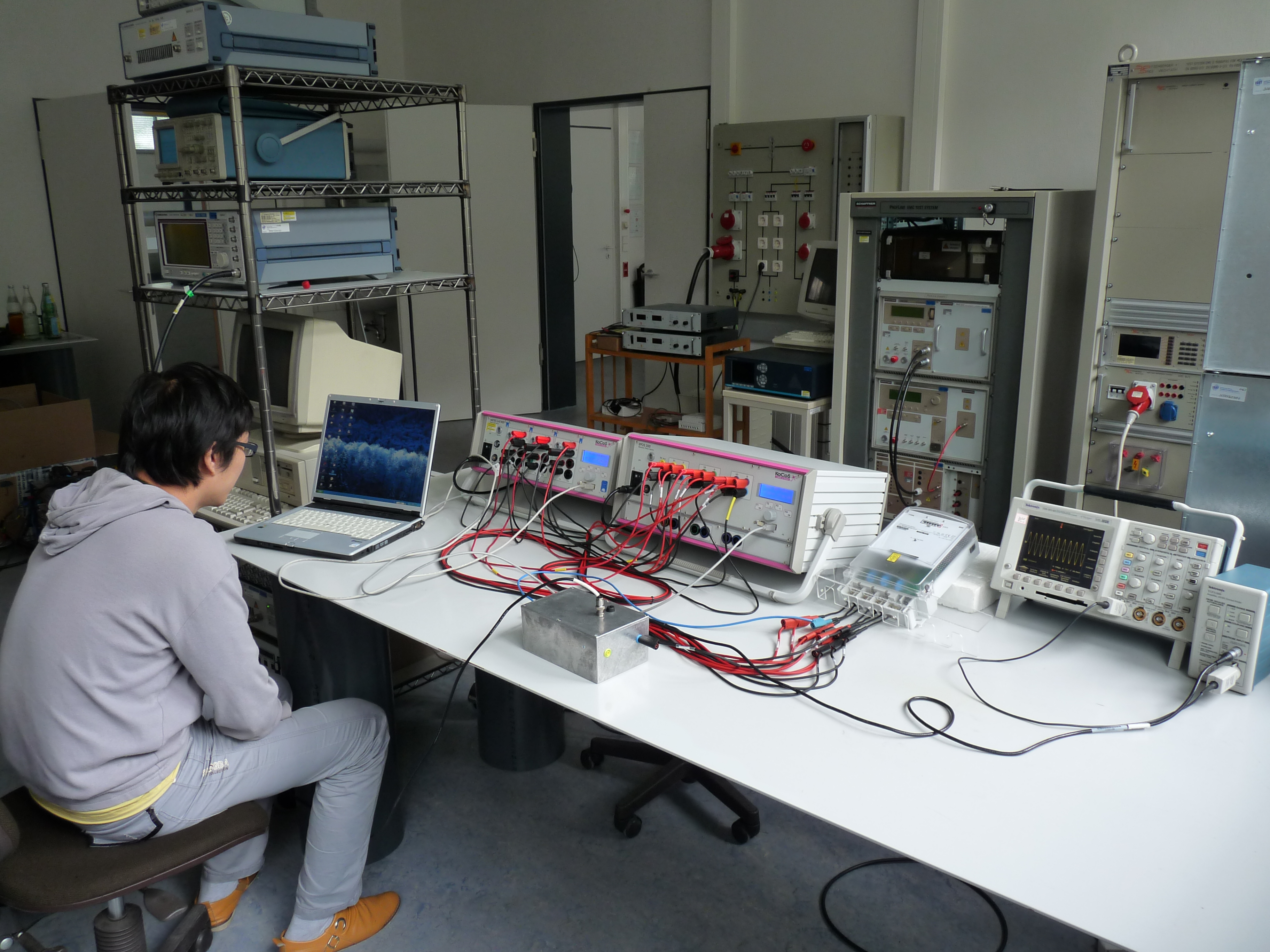 Messungen an Elektrizitätszählern