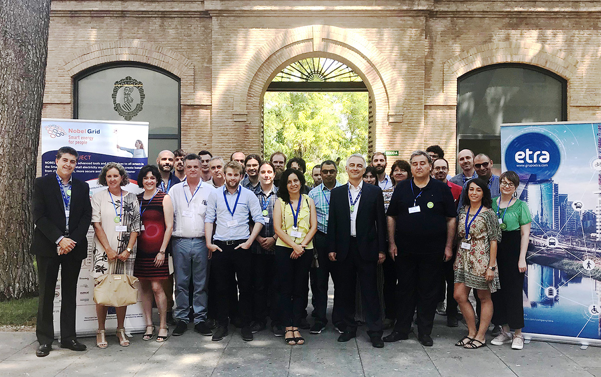 NOBEL GRID Projektkonsortium bei der Abschlussveranstaltung am 25. Juli 2018 in Valencia