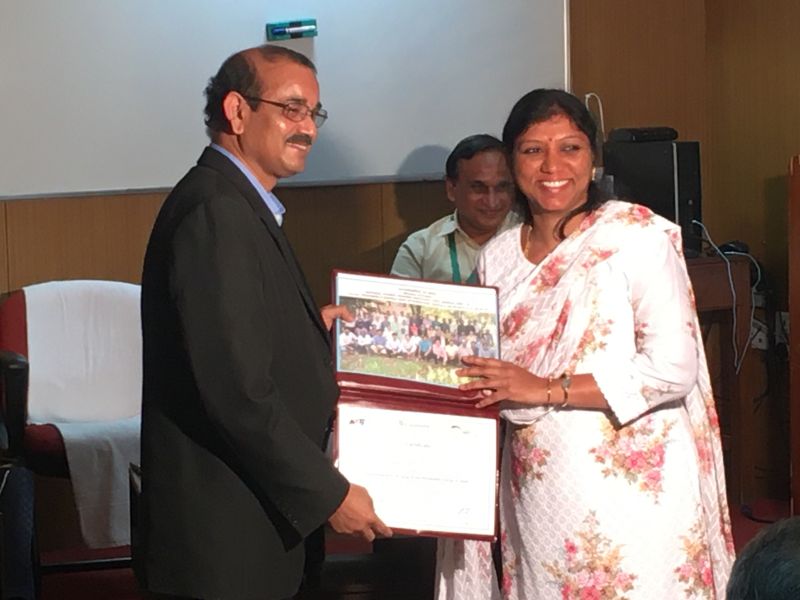 REMC Training in India: Zum Abschluss des Qualifikationstrainings  »Netzintegration erneuerbarer Energien« erhielten die Teilnehmer ein Zertifikat