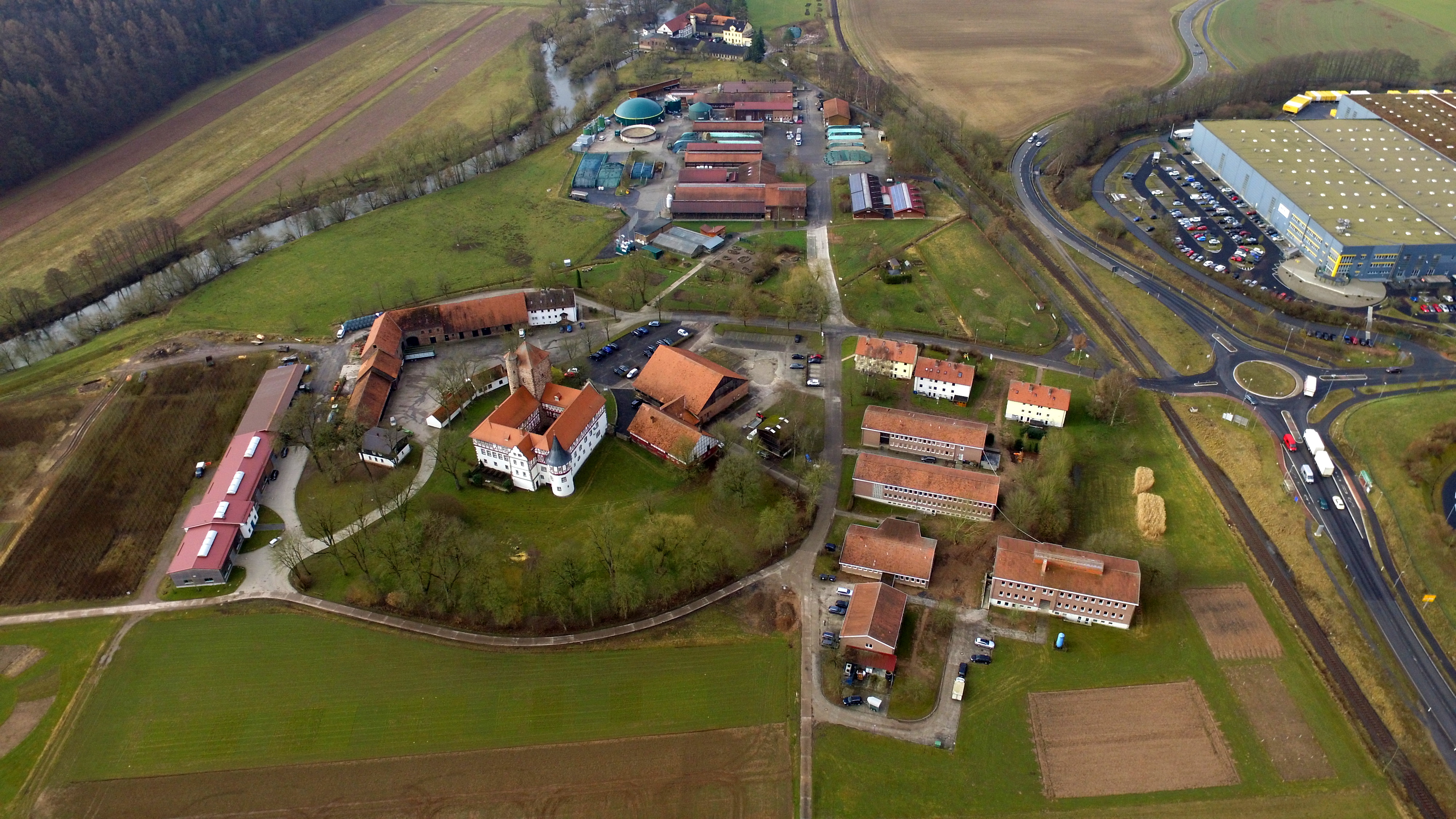 Eichhof total Nordost nach Südwest
