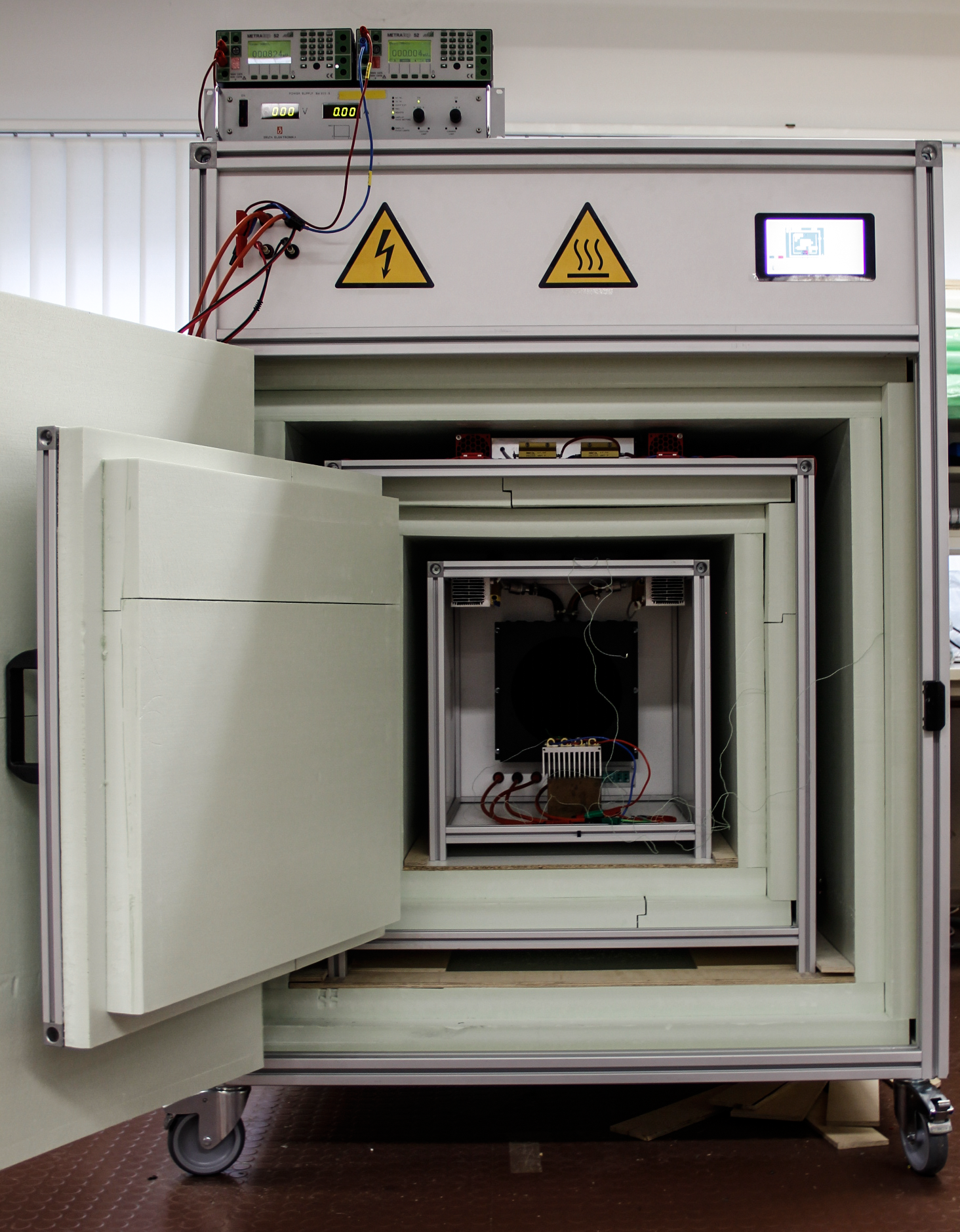 Calorimetric test bench