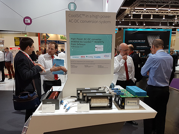 At the international leading exhibition for power electronics  PCIM Europe starting today, the new development is presented at Infineon Technologies AG booth 412 in hall 9.