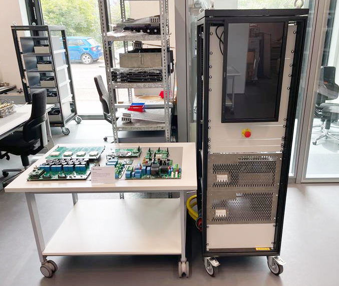 43.5 kVA RCP power converter developed in the project.